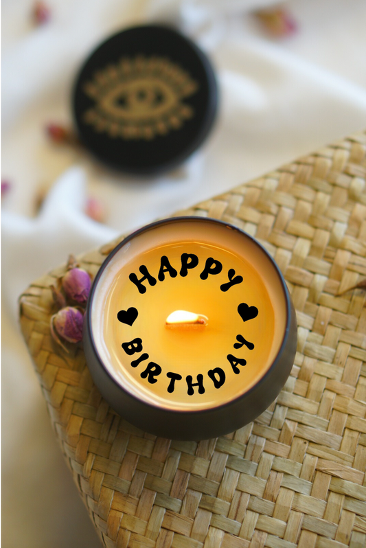 Happy Birthday Secret Message Candle