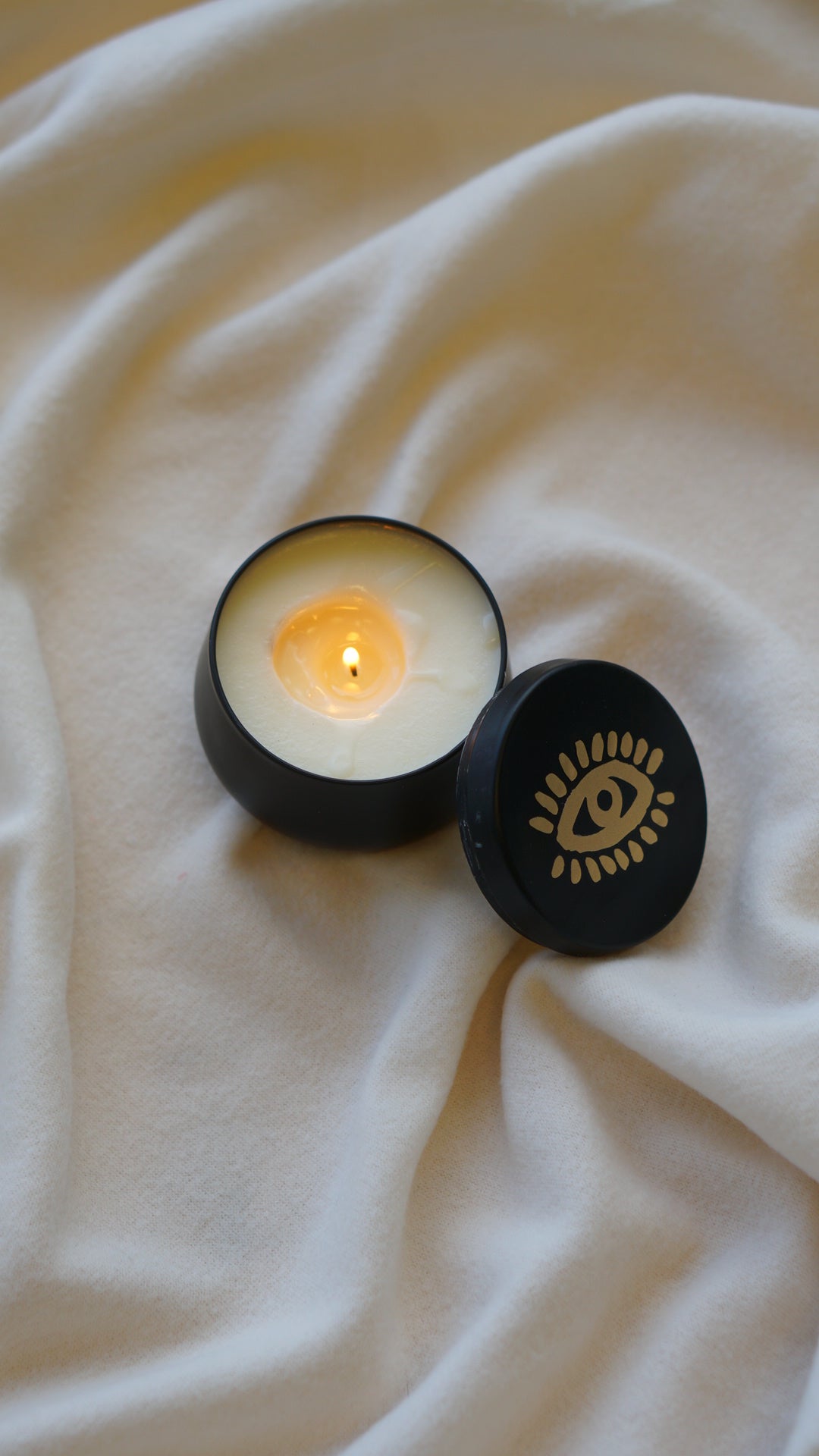 Evil Eye Secret Message Candle