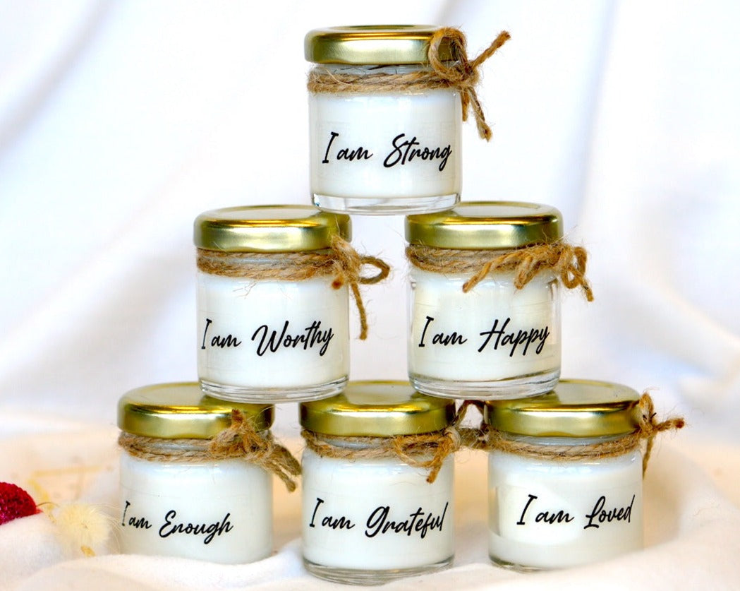 Mini Affirmation Candle Set